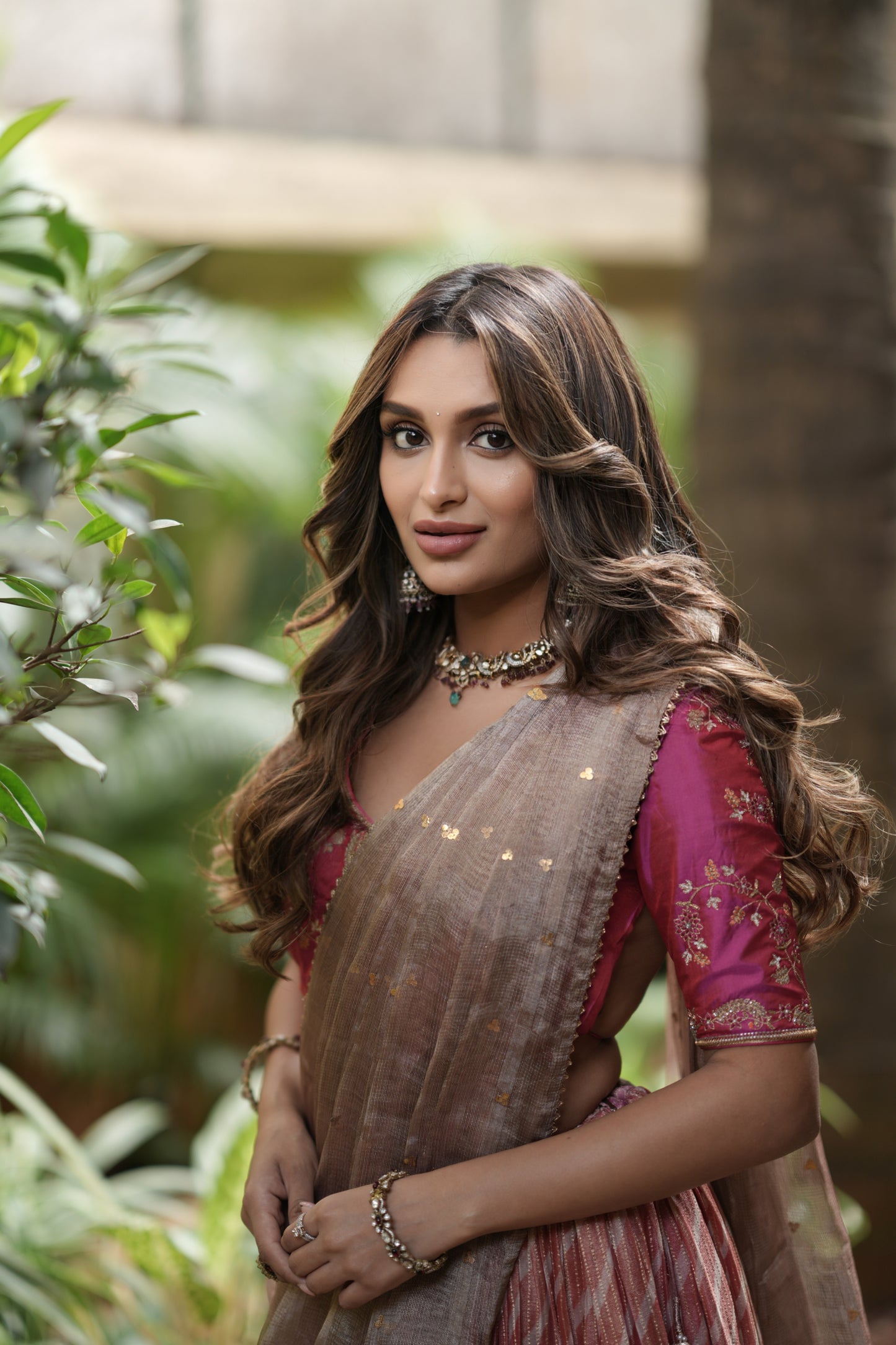GUL LEHENGA SET