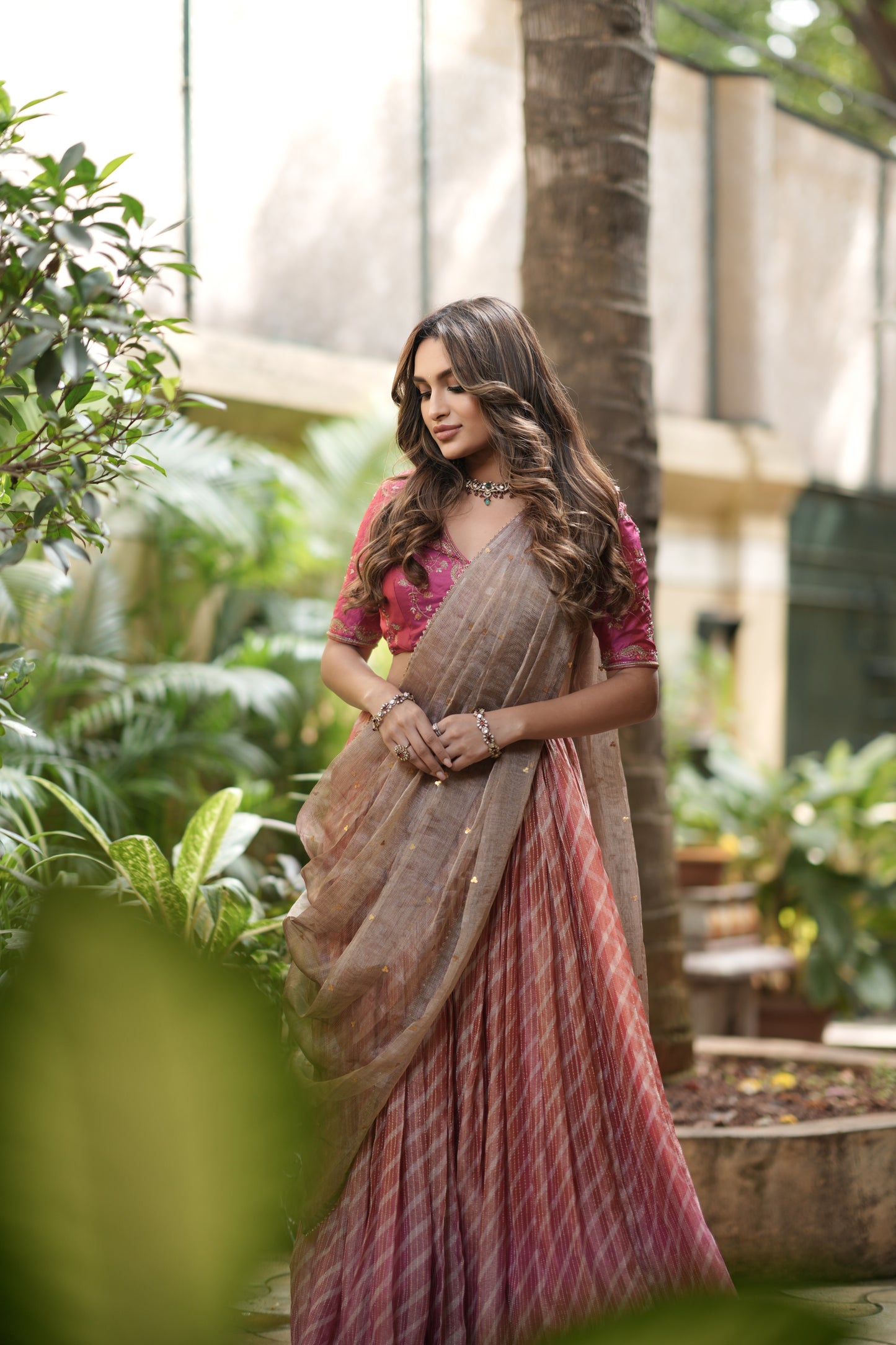 GUL LEHENGA SET