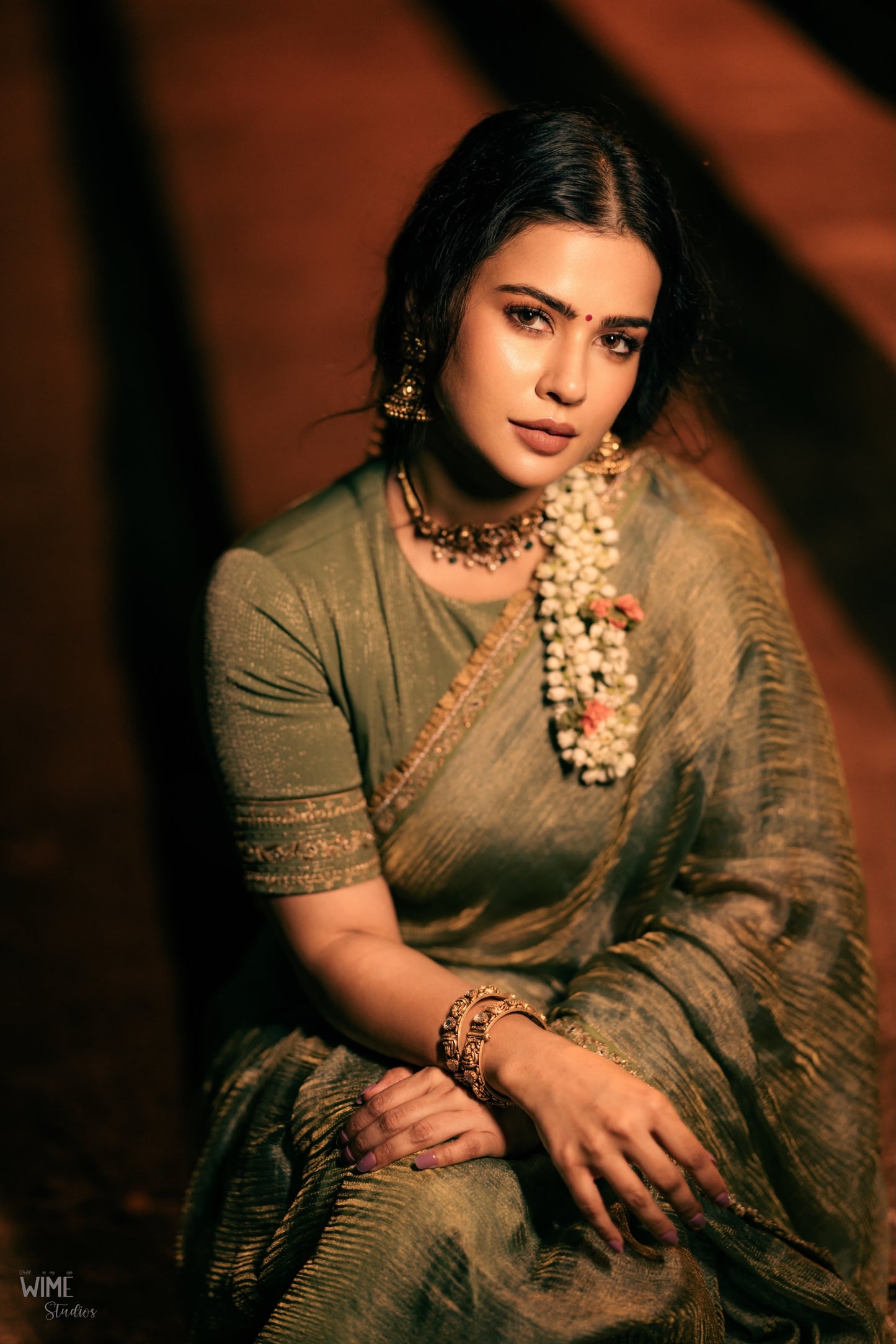 PANNA SAREE SET