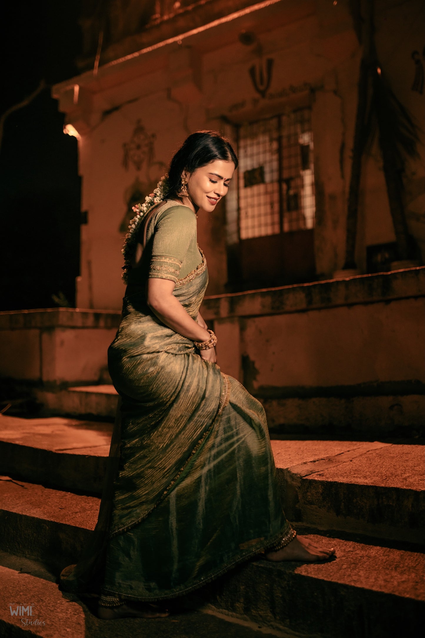 PANNA SAREE SET